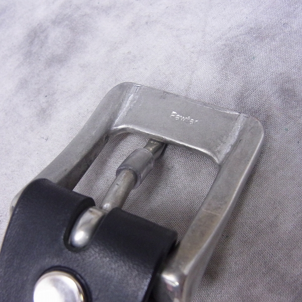 実際に弊社で買取させて頂いたCRIMIE/クライミー レザー スター スタッズベルト/30の画像 2枚目