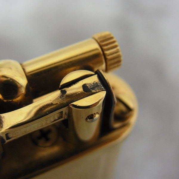 実際に弊社で買取させて頂いたdunhill/ダンヒル UNIQUE/ユニーク ガスライター ゴールドの画像 5枚目