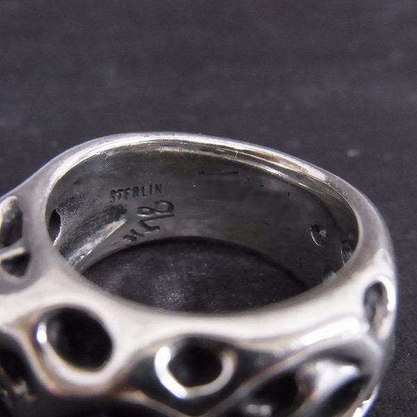 実際に弊社で買取させて頂いた【Ltd証明書】TRAVIS WALKER/トラヴィスワーカー ダブルクロス ミートリング #78/17.5号の画像 5枚目