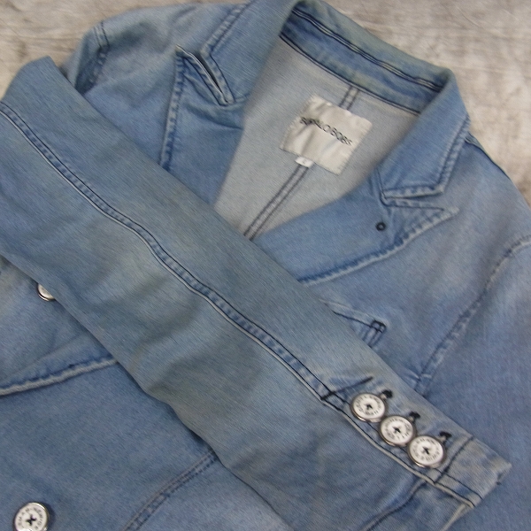実際に弊社で買取させて頂いたBUFFALO BOBS/バッファローボブズ デニム ダブルジャケット/1の画像 9枚目