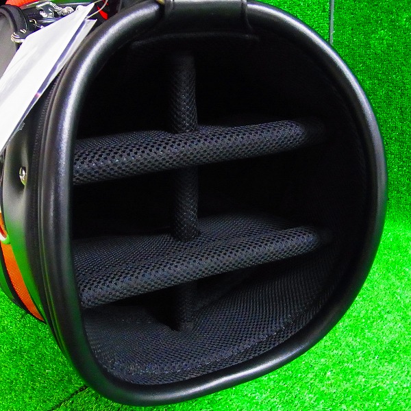 実際に弊社で買取させて頂いた【未使用】★Le coq sportif/ルコック キャディバッグ QQ1230 ブラックの画像 6枚目