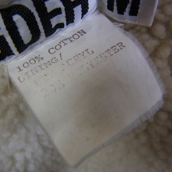 実際に弊社で買取させて頂いたGOODENOUGH/グッドイナフ ボアフライトジャケット GDEH/Mの画像 3枚目