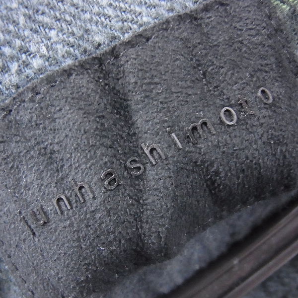 実際に弊社で買取させて頂いたjunhashimoto/ジュンハシモト CHECK HOOK SHIRT/シワ加工　チェック ホックシャツ 1041620011/3の画像 2枚目