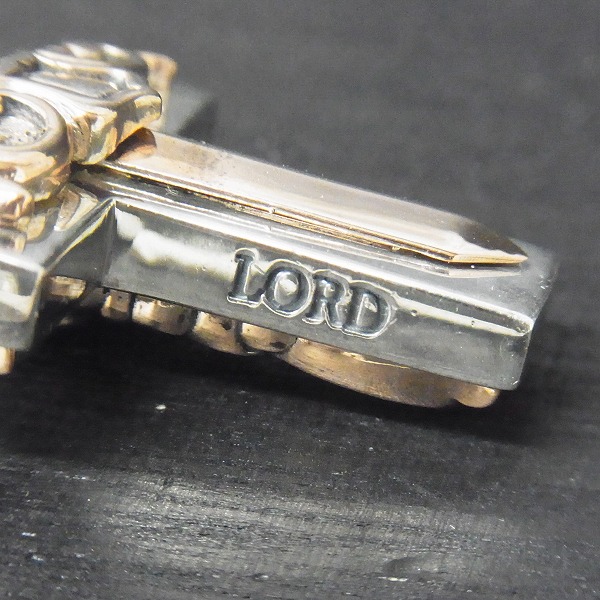 実際に弊社で買取させて頂いたLord Camelot/ロードキャメロット　 SVOXD GNT L/ソードクロス リバーシブルペンダント w/ガーネット LC-173r GNの画像 4枚目