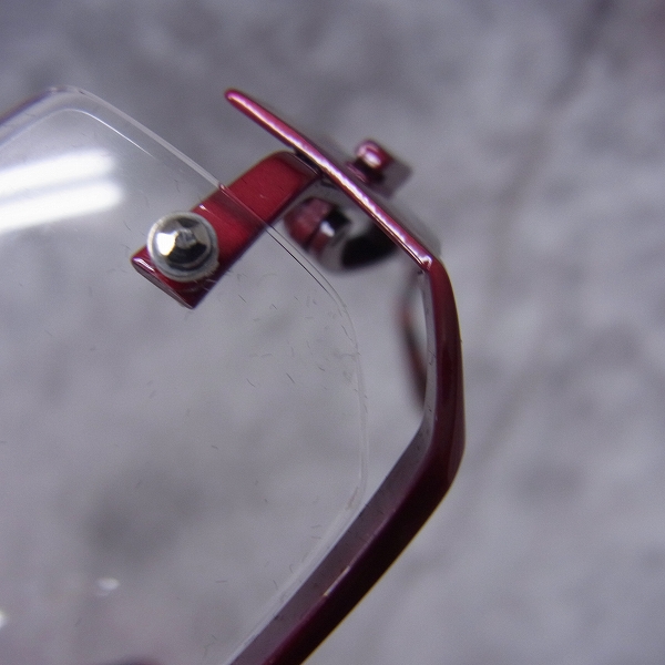 実際に弊社で買取させて頂いたｌess than human/レスザンヒューマン 乱 メガネフレーム 1180-240108-tの画像 7枚目