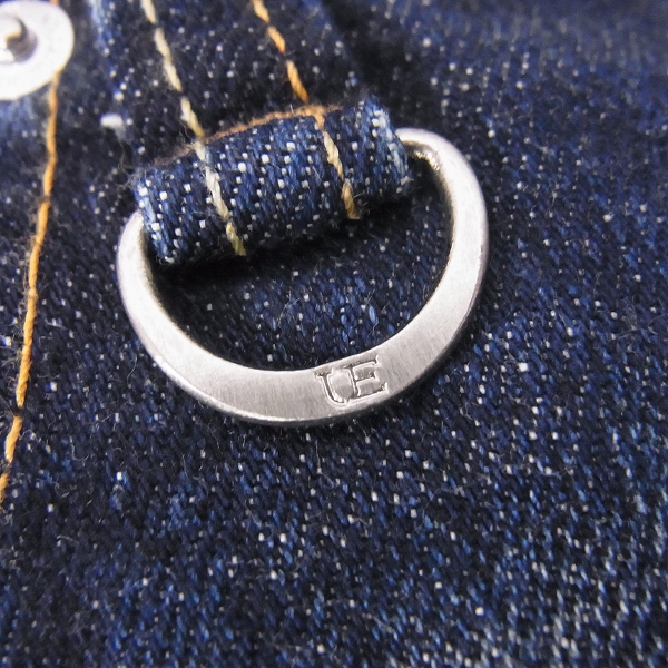 実際に弊社で買取させて頂いたuniform experiment/ユニフォームエクスペリメント 16SS SLIM-FIT STRETCH DAMAGED JEANS デニムパンツ UE-160066/28の画像 7枚目