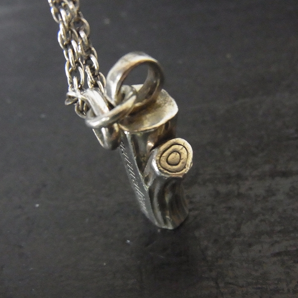 実際に弊社で買取させて頂いたGARNI/ガルニ　naturalism ツリーネックレス SV925の画像 2枚目