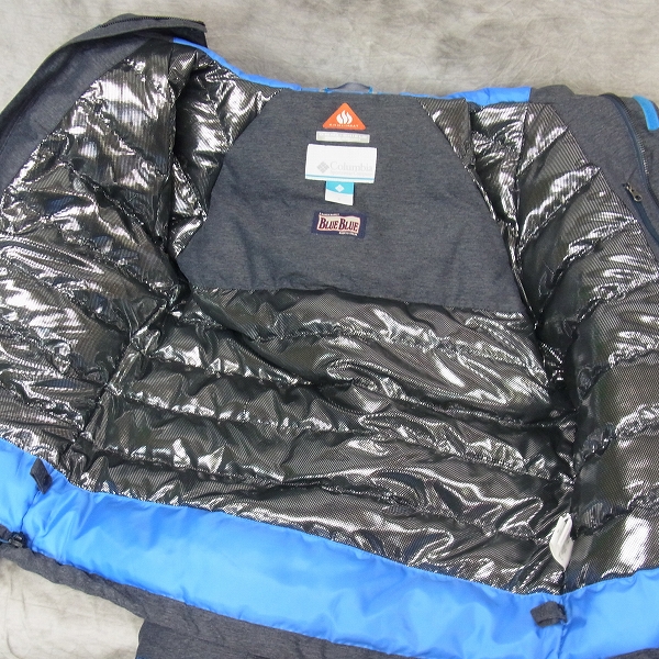 実際に弊社で買取させて頂いたCOLUMBIA×BLUE BLUE/コロンビア×ブルーブルー OMNIHEAT DOWN/ダウンジャケット Sの画像 2枚目