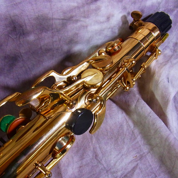 実際に弊社で買取させて頂いた★SELMER/セルマー 1986年製 SUPER ACTION SERIE Ⅱ アルトサックス ケース付の画像 6枚目