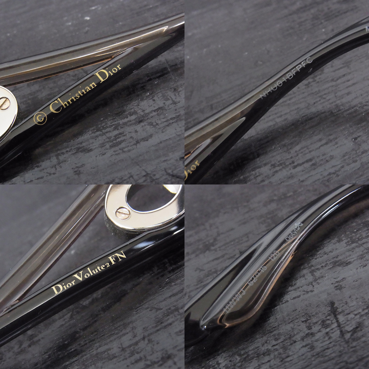実際に弊社で買取させて頂いたChristian Dior/クリスチャン ディオール 11WWJ　VOLUTE2 FN サングラスの画像 5枚目