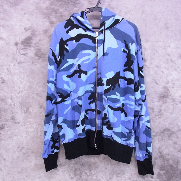 実際に弊社で買取させて頂いたuniform experiment/ユニフォームエクスペリメント カモ柄パーカー/1