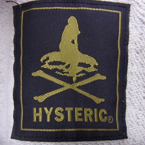 HYSTERIC GLAMOUR/ヒステリックグラマー ワッペン フードパーカー/Mの