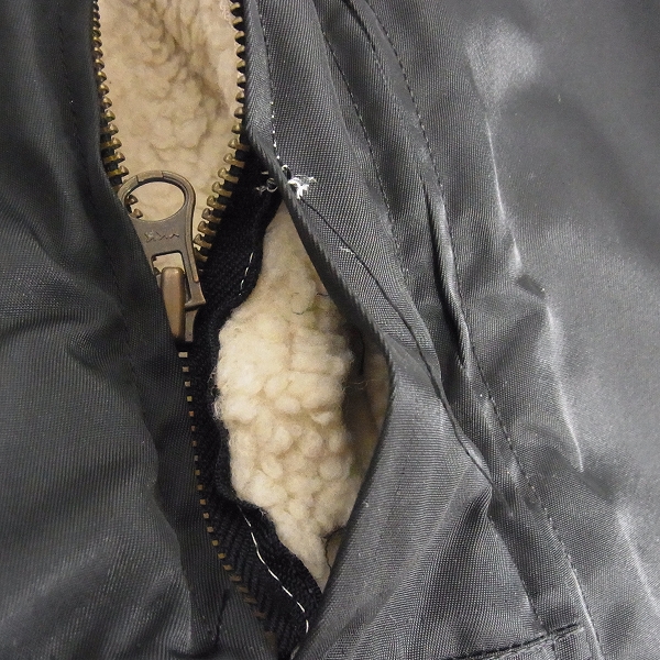 実際に弊社で買取させて頂いたGOODENOUGH/グッドイナフ GWB-6 ボアフライトジャケット セットアップ/Mの画像 7枚目