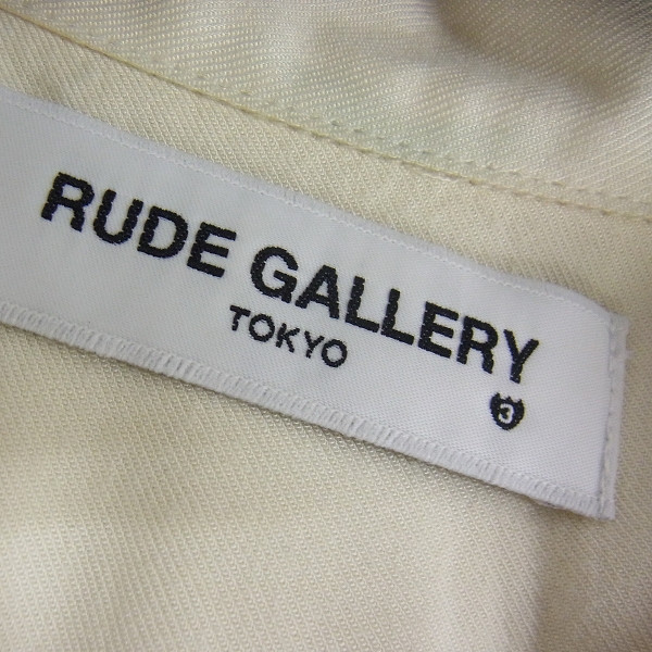 実際に弊社で買取させて頂いたRUDE GALLERY/ルードギャラリー  マリア ボーリング シャツ/3の画像 2枚目