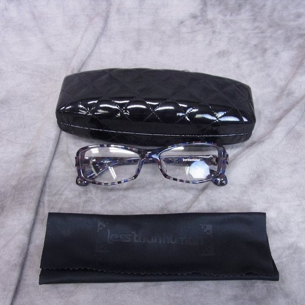 実際に弊社で買取させて頂いたless than human/レスザンヒューマン メガネフレーム Fahrenheit451/8080Cの画像 9枚目