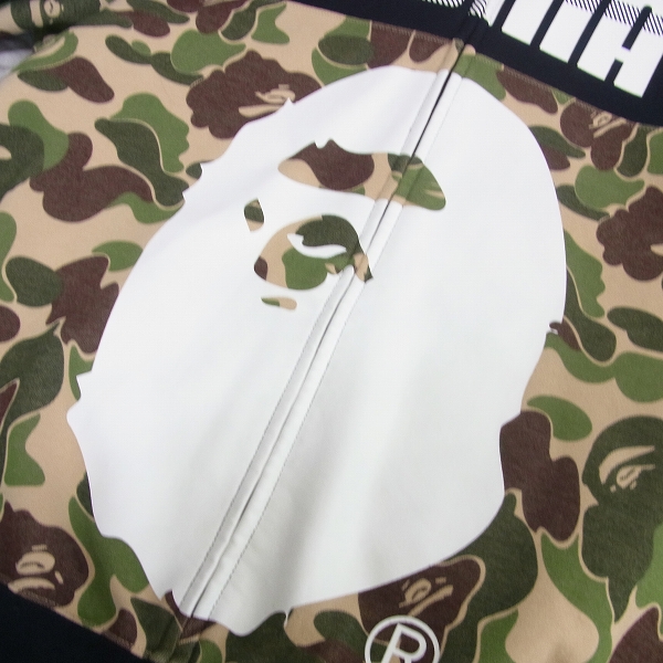 A BATHING APE×PUMA/エイプ×プーマ SHARK FULL ZIP HOODIEPARKA