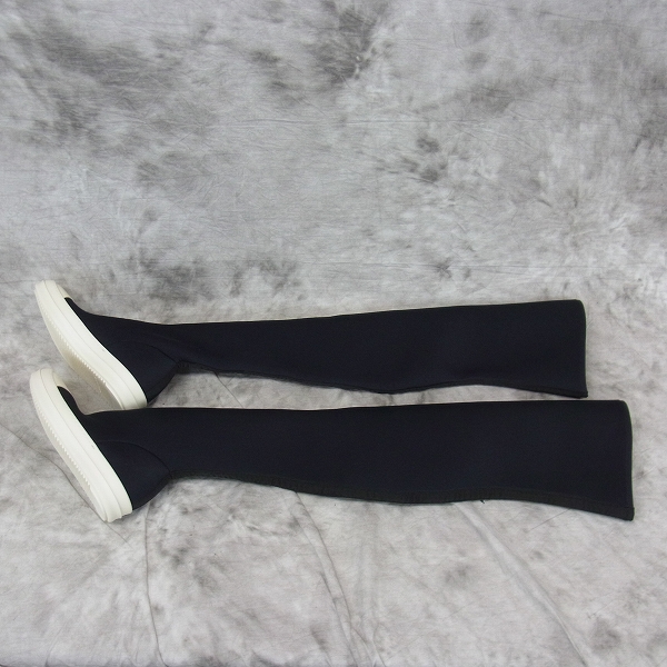 実際に弊社で買取させて頂いたRick Owens DRKSHDW/リックオウエンス ダークシャドウ ストッキングスニーカー DS17F2809 STNP/35の画像 1枚目