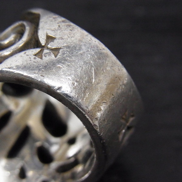 実際に弊社で買取させて頂いたDEAL DESIGN/ディールデザイン キングリバイブリング/シルバー 19号の画像 6枚目