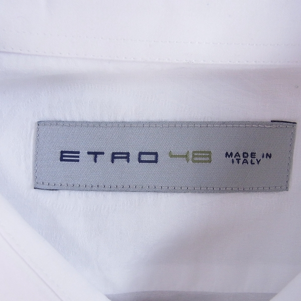 実際に弊社で買取させて頂いたETRO/エトロ ペイズリー柄 長袖シャツ/48の画像 2枚目