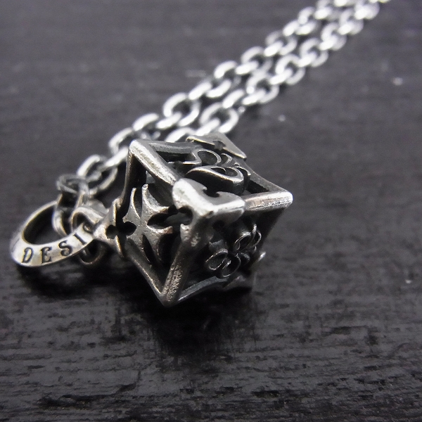 実際に弊社で買取させて頂いたDEAL DESIGN/ディールデザイン カジノキューブ ネックレスの画像 2枚目