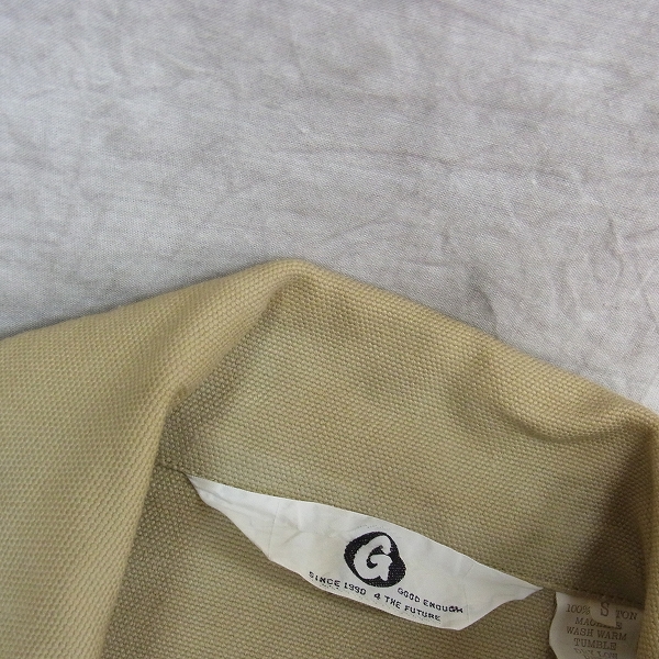 実際に弊社で買取させて頂いたGOODENOUGH/グッドイナフ Pコート アウター/Sの画像 5枚目