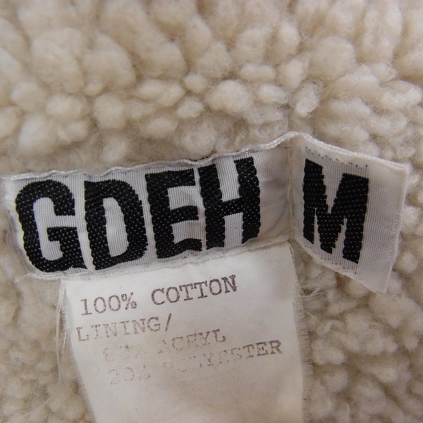 実際に弊社で買取させて頂いたGOODENOUGH/グッドイナフ ボアフライトジャケット GDEH/Mの画像 2枚目