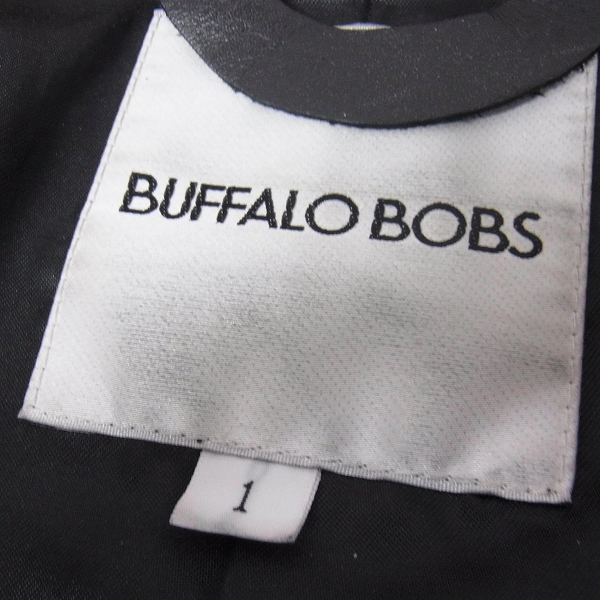 実際に弊社で買取させて頂いたBUFFALO BOBS/バッファローボブズ シープレザージャケット/1の画像 2枚目