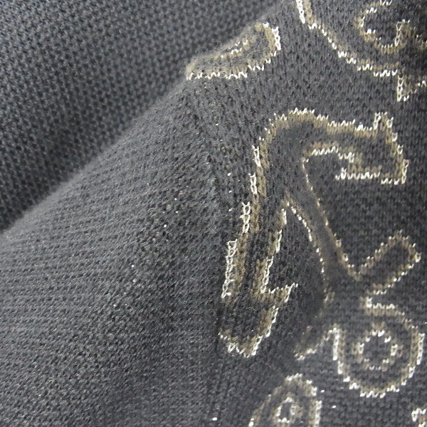 実際に弊社で買取させて頂いたBLUEBLUE/ブルーブルー 総柄 カーディガン 1の画像 4枚目