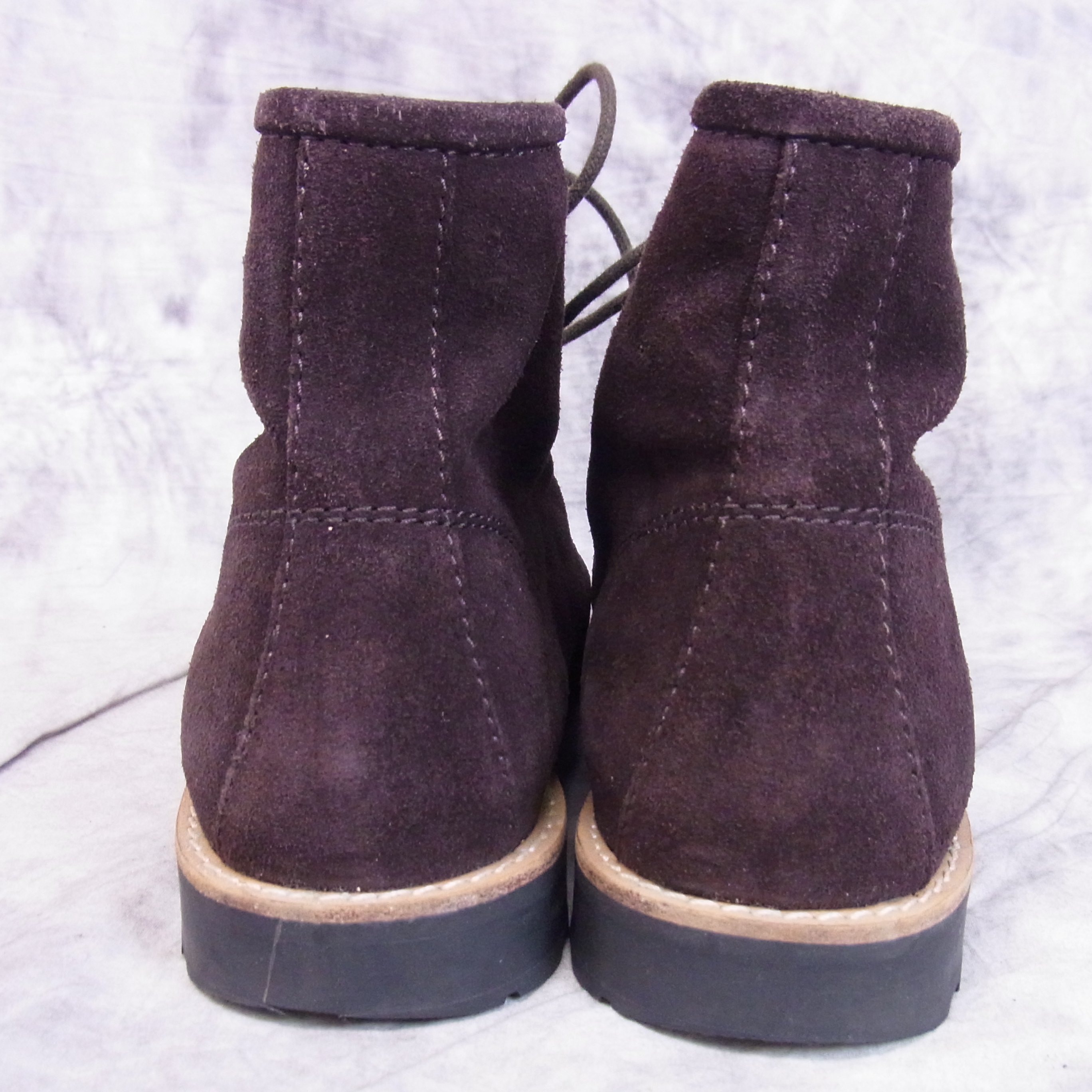 実際に弊社で買取させて頂いたHARE/ハレ 6ホール スエードレザー ショートブーツ/Mの画像 1枚目