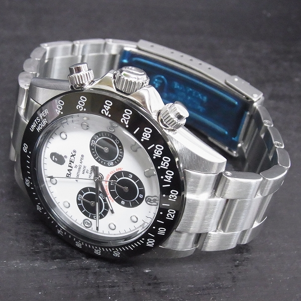 A BATHING APE Bapex T003 デイトナタイプ 42mm - 腕時計(アナログ)