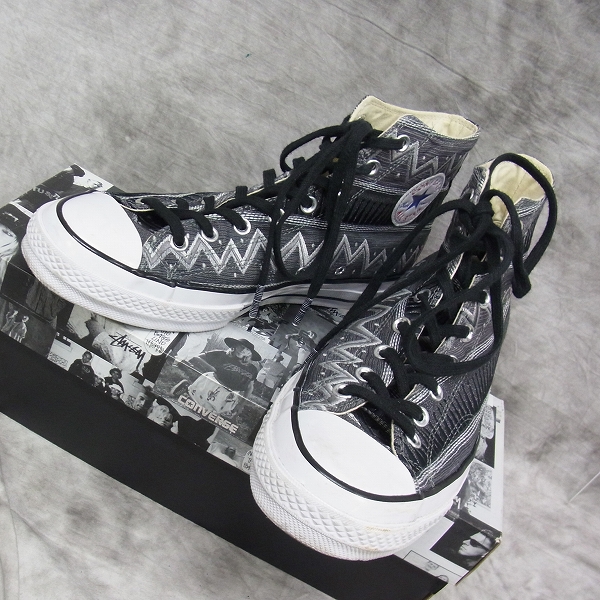 実際に弊社で買取させて頂いたCONVERSE×STUSSY/コンバース×ステューシー 35周年コラボ チャックテイラー オールスター70/150794C/29.0の画像 0枚目