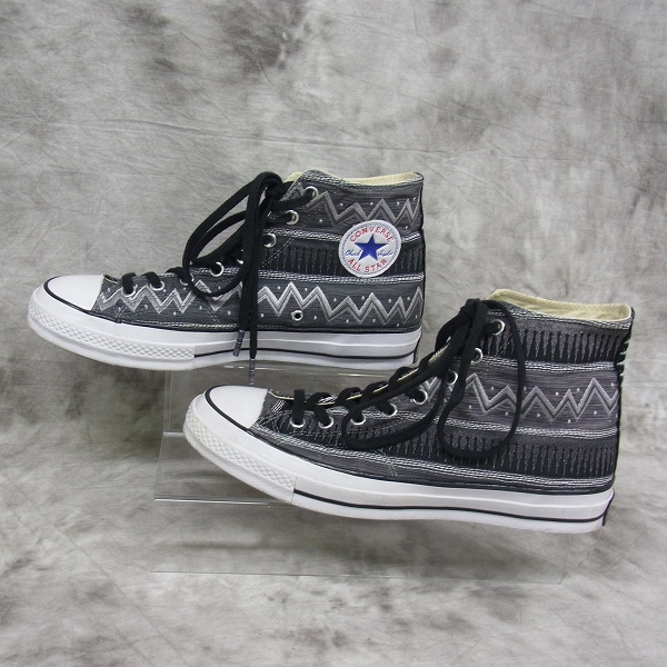 実際に弊社で買取させて頂いたCONVERSE×STUSSY/コンバース×ステューシー 35周年コラボ チャックテイラー オールスター70/150794C/29.0の画像 3枚目