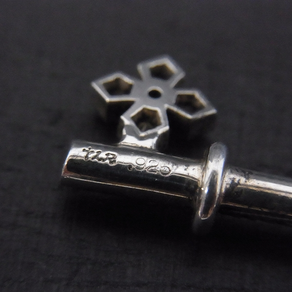 実際に弊社で買取させて頂いたLoree Rodkin/ローリーロドキン ゴシックプリンセスハートキーペンダントの画像 3枚目