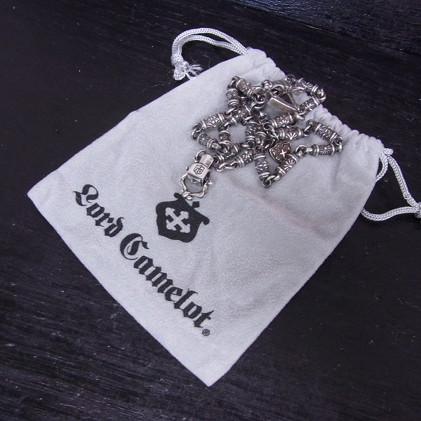 実際に弊社で買取させて頂いたLord Camelot/ロードキャメロット ガーネット付ネックレスチェーン LC-1002Aの画像 9枚目