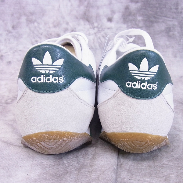 adidas/アディダス country 2/カントリー 白×緑 020984/27.0の adidas/アディダス country 2/カントリー 白×緑 020984/27.0の