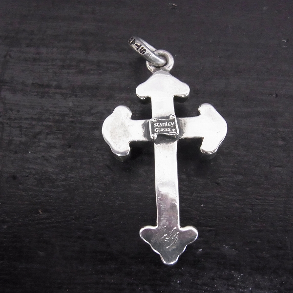 実際に弊社で買取させて頂いたSTANLEY GUESS/スタンリーゲス ガンズクロス ペンダント ストーンアイズの画像 2枚目