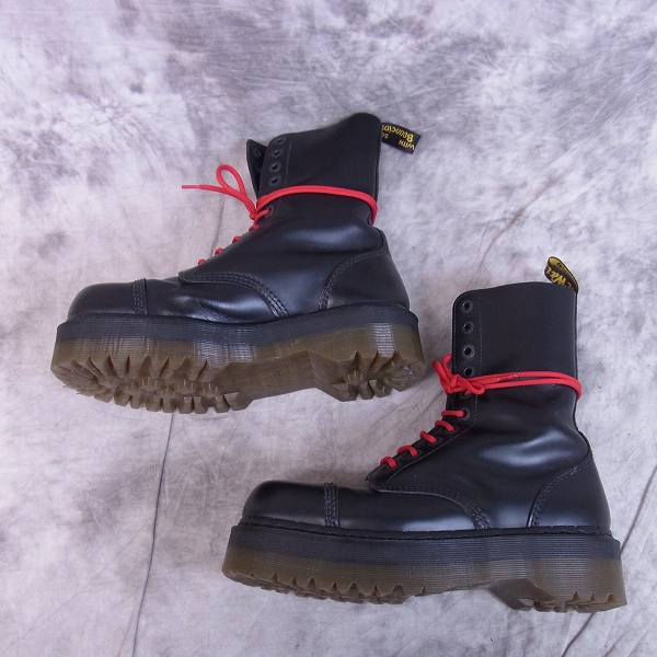 Dr.Martens/ドクターマーチン CRAZY BOMB/クレイジーボム 10ホール厚底ブーツ/UK8の買取実績 - ブランド買取専門店リアクロ