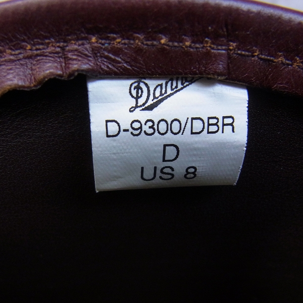 実際に弊社で買取させて頂いた Danner/ダナー D-9300 SLUSHER PULL-ON/スラッシャープルオン US8の画像 5枚目