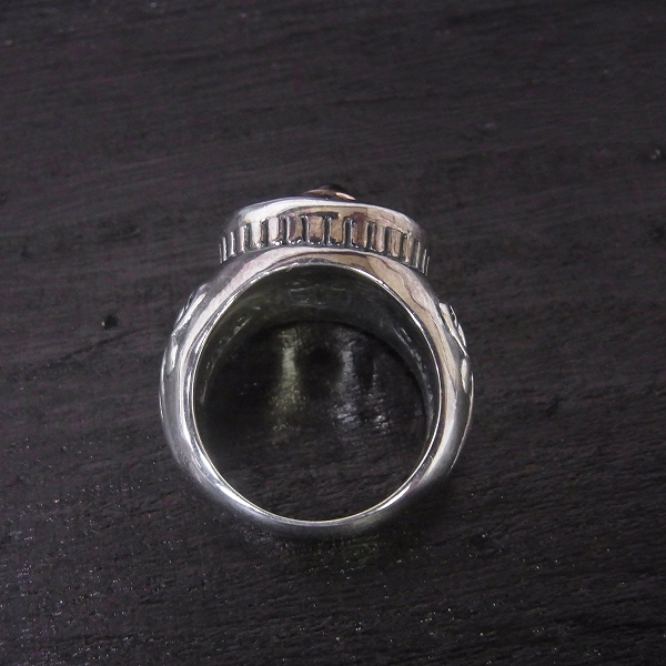 実際に弊社で買取させて頂いたLord Camelot/ロードキャメロット　ストーンセットラウンドクロスリング LC-801/17号の画像 4枚目