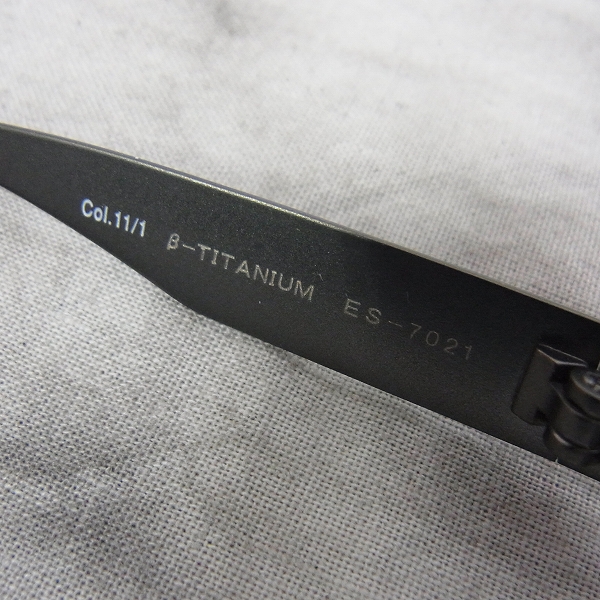 実際に弊社で買取させて頂いたspec espace/スペックエスパス メガネフレーム ES-7021の画像 5枚目