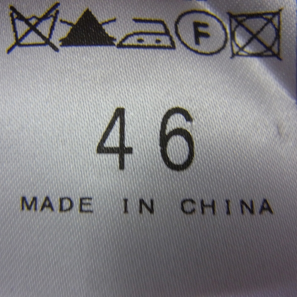 実際に弊社で買取させて頂いたEDIFICE/エディフィス 総シルク Vネックニット/セーター/46の画像 5枚目