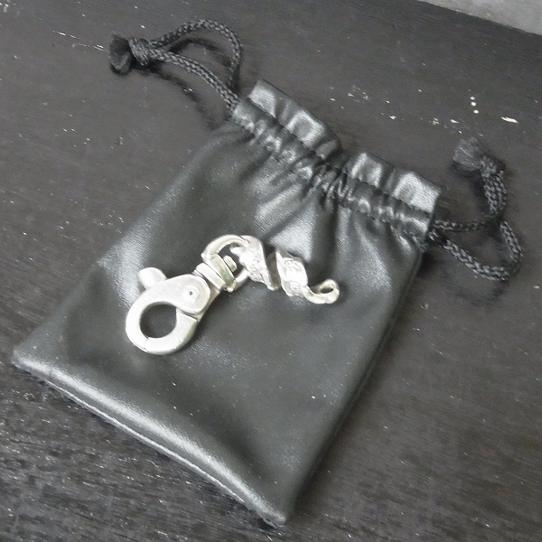 実際に弊社で買取させて頂いたDEAL DESIGN/ディールデザイン フレイム フラッグ シルバー キーリングの画像 7枚目