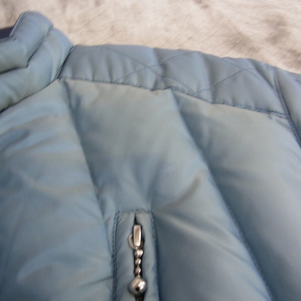 実際に弊社で買取させて頂いたGOODENOUGH/グッドイナフ ダウンジャケット ライトブルー/Lの画像 6枚目
