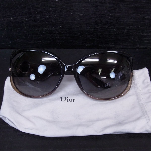 実際に弊社で買取させて頂いたChristian Dior/クリスチャン ディオール 11WWJ　VOLUTE2 FN サングラスの画像 8枚目