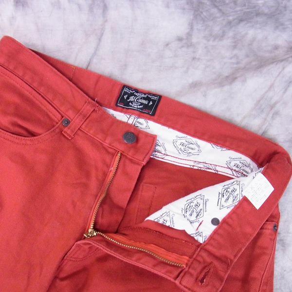 実際に弊社で買取させて頂いたCRIMIE/クライミー ストレート/ストレッチカラーパンツ/30の画像 2枚目