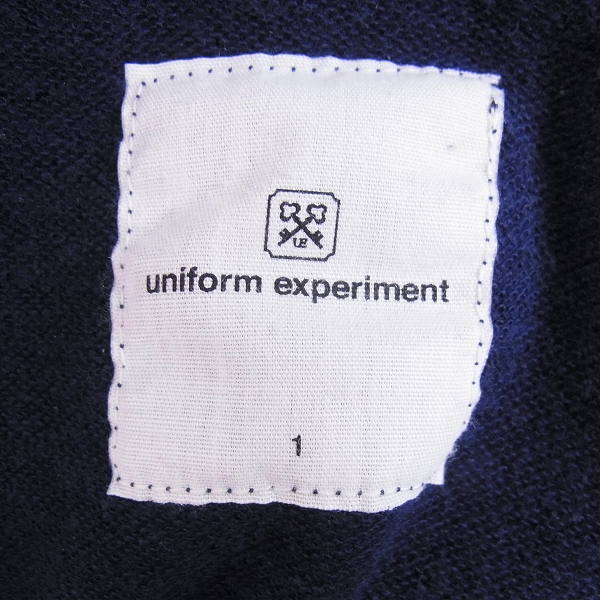 実際に弊社で買取させて頂いたuniform experiment/ユニフォームエクスペリメント パーカー/1の画像 2枚目