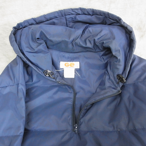 実際に弊社で買取させて頂いたGOODENOUGH/グッドイナフ ハーフジップアップ ダウンジャケット/Lの画像 3枚目