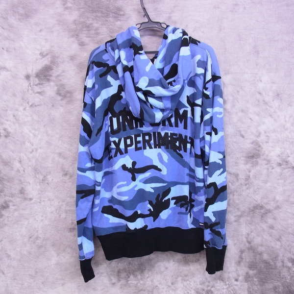 実際に弊社で買取させて頂いたuniform experiment/ユニフォームエクスペリメント カモ柄パーカー/1の画像 1枚目