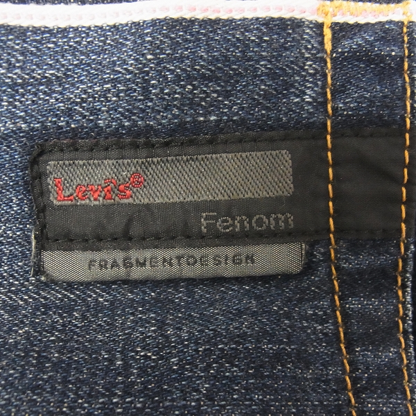 実際に弊社で買取させて頂いたLEVIS FENOM×uniform experiment SOPH/505DISCO デニム UE505-0002/W34 の画像 6枚目