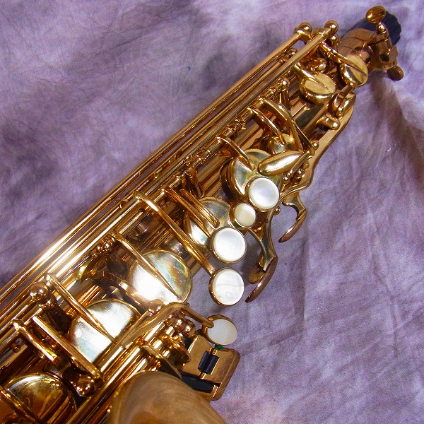 実際に弊社で買取させて頂いた★SELMER/セルマー 1986年製 SUPER ACTION SERIE Ⅱ アルトサックス ケース付の画像 3枚目